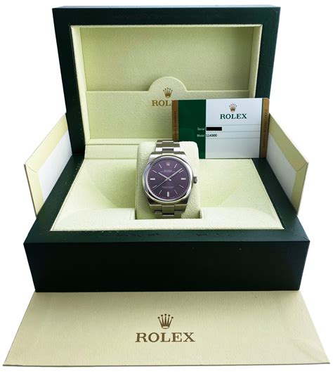 rolex 114300 on wrist|Rolex 114300 grape.